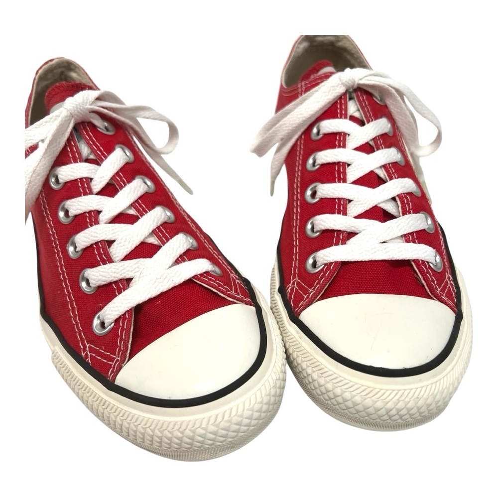 Converse Red Chuck Taylor Low Top Classic Sneakers Men’s 6 - Picture 4 of 13